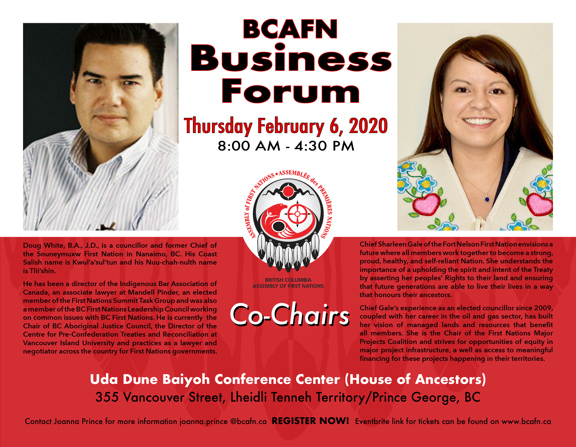 Business Forum Co-Chairs