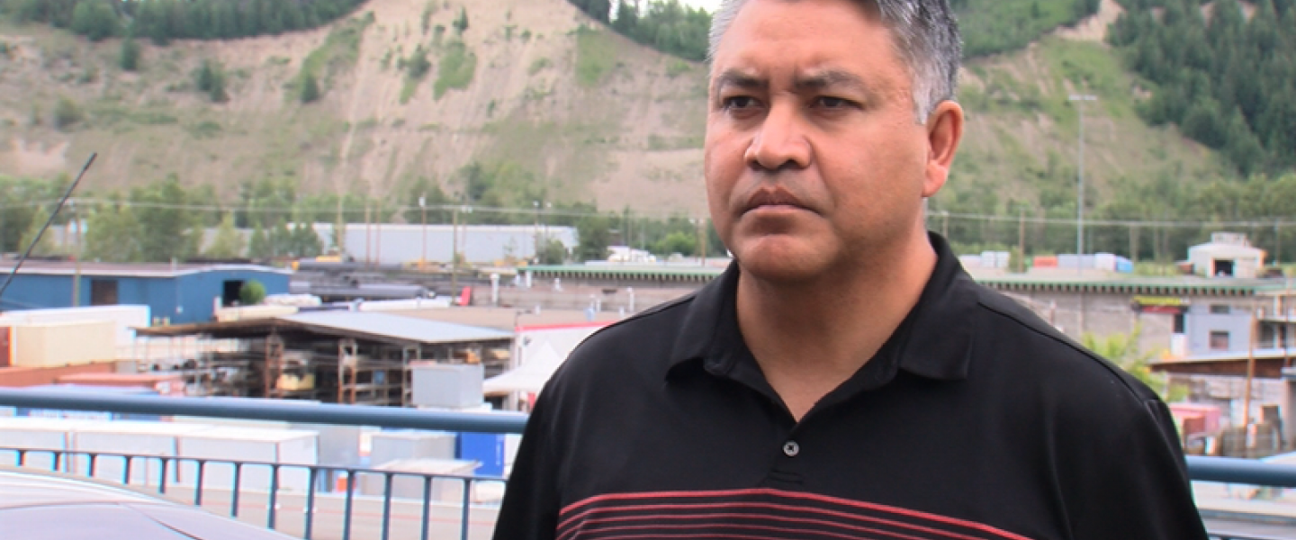 Regional chief Terry Teegee 