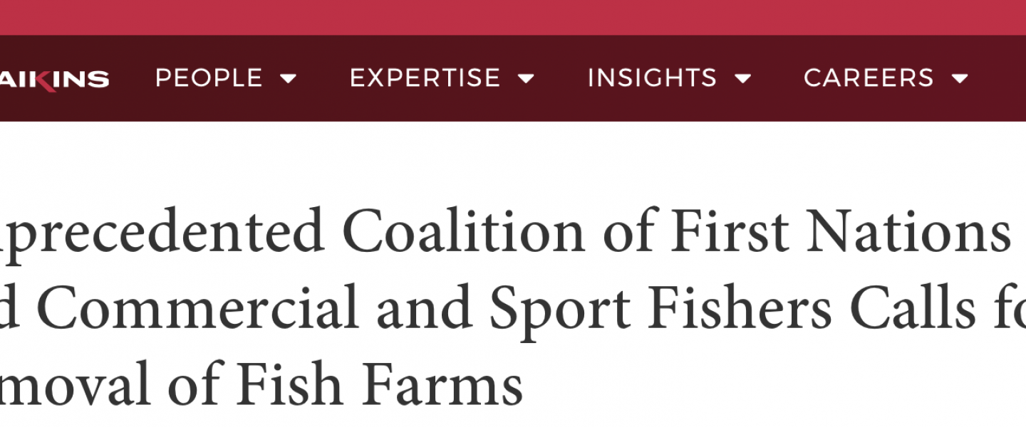 Removal of Fish Farms